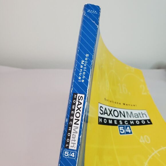 Saxon Math Homeschool 5 / 4: Solutions Manual - Paperback - ACCEPTABLE - Picture 9 of 16